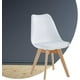 thumbnail image 2 of Set de 4 Sillas Esquivel FRATELLO MUEBLES de comedor u oficina color Blanco, 2 of 9