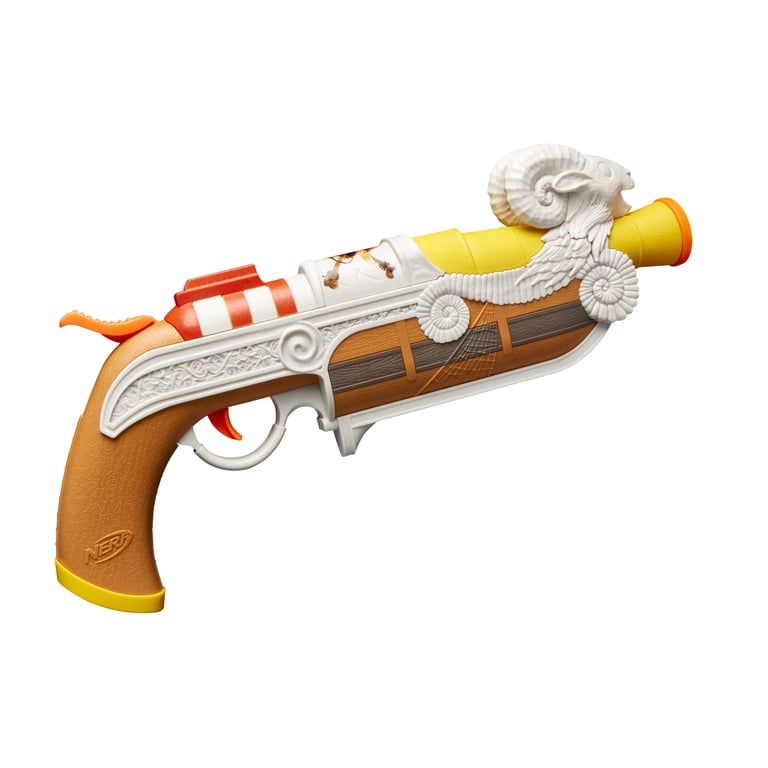 Nerf Netflix One Piece Going Merry Blaster, Clip On Holster, 8