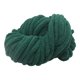 thumbnail image 4 of Hilo de chenilla grueso, hilo jumbo de felpa, calibre 7, fibras acrílicas lavables, hilo voluminoso Verde oscuro, 4 of 9