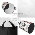 thumbnail image 4 of PAYOHTO Foldable Laundry Room Hamper Bucket Waterproof Bathroom Basket for College Student Living Room Storage Pillows Blankets Cute Dogs and Labradors, 4 of 8