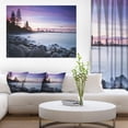 thumbnail image 1 of Rocky Burleigh Point in Blue - Extra Large Seascape Art Canvas, 1 of 3