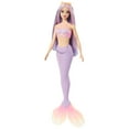 thumbnail image 5 of Barbie Mermaid Doll with Pink and Lilac Hair, Purple Tail and Headband Accessory, 5 of 8