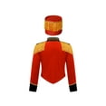 thumbnail image 2 of YONGHS Tenues de Groupe de Marche pour Enfants Garçons Veste à Franges avec Chapeau Rouge 6, 2 of 5