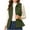 Army Green, variant on AherBiu Cargo Vest for Women Button down Lapel Sleeveless Jackets Waistcoats with Multi Pockets