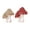 B, variant on WEGFTDUOP Christmas Decoration Simulation Mushrooms Props Christmas Gold Powder Mushrooms Small Ornaments Desktop Decoration Christmas Tree Pendant Arrangement Holiday Priducts