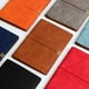 thumbnail image 5 of Cuaderno de hojas sueltas de cuero suave tamaño A5, con correa de impresión de gran aspecto, bloc de notas, material de oficina comercial, diario, 5 of 5