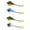QYC21, variant on TRUSCEND Swimming or Jigging Fishing Spinners with Two-Way Spinning Spoons System, Rooster Tail Fishing Lures with Flash Copper Body & Blade Freshwater and Saltwater Blade Bait for Bass Walleye Trout