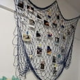 thumbnail image 4 of Decorative Fishing Net Decor,mediterranean Ocean Pirate Beach Theme Party Decorations (blue, 1m X 2m), 4 of 5