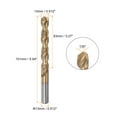 thumbnail image 2 of Helicoidal Barrena 13mm Titanio Revestido (HSS-E) M42 Alta Velocidad Acero 8% Cobalto Recto Vástago para Inoxidable Acero Aluminio Aleación Metal, 2 of 5
