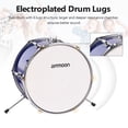 thumbnail image 4 of Ammoon 14 inch 3-Piece Kids/Junior Drum Set with Adjustable Throne Cymbal Pedal Drumsticks Musical Instrument A Perfect Beginner Gift, 4 of 6