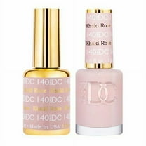 DND - DC Duo Soak off Gel & Matching nail polish - 140 Khaki Rose