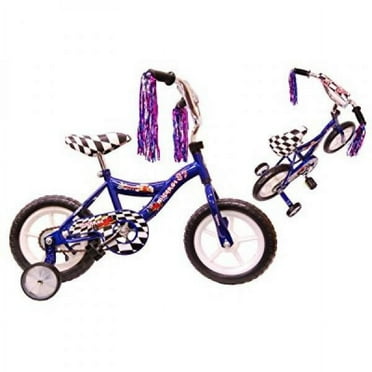 Boys' 12 Inch Micargi Blue MBR Bike