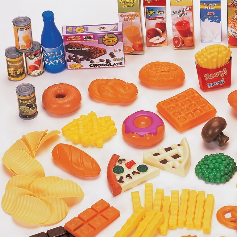 Children s 80 Piece Deluxe Pretend Play Food Set Children Ages 3
