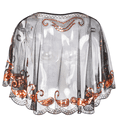 thumbnail image 4 of PrettyGuide Women's 1920s Sequin Shawls Sparkly Flapper Evening Wrap Cape, 4 of 5