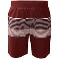 thumbnail image 3 of Men's G-III Sports by Carl Banks  Red Boston Red Sox Coastline Volley Swim Shorts, 3 of 3