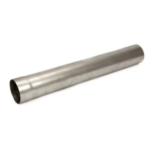 Headers Straight Exhaust Pipe Extension - 4 in. Dia. 2 ft. 1 End Expanded - Steel