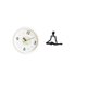 thumbnail image 5 of Reloj de pared con diseño de pensador moderno, escultura silenciosa con números , figura decorativa abstracta para el hogar, la oficina, la sal, 5 of 8