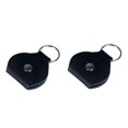 thumbnail image 3 of LABSERRON 2Pcs Black Pick Holder for Guitar 4.3 x 1.8 x 0.8 Inch, 3 of 5