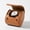 Brown, variant on Single Watch Roll Travel Case Leather & Velvet Travel Watch Cases for Men Watch Display Case (Brown)