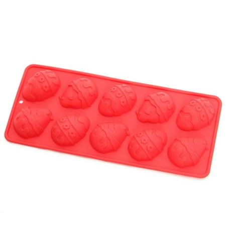 

Yrtoes Mooncake Mold Mooncake Mold 10 Holes Silicone Mold for Chocolate Cake Jelly Pudding Soap Round Shape