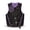 Black/Purple, variant on O'Brien Women's Traditional Neoprene USCGA Life Jacket with Zipper, Large, Black/Purple