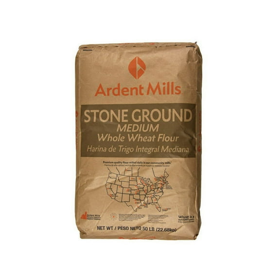 (Price/Each)Ardent Mills Medium Stone Ground Whole Wheat Flour 50lb, 144053