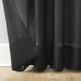thumbnail image 6 of No. 918 Solid Print Rod Pocket Sheer Curtain Panel, 51" x 84.0" 2 Panels, 6 of 6