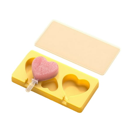 

Cartoon Ice Cream Silicone Mould Home Kitchen Tools DIY Love Smiley Quick Frozen Ood Grade Mold Reusable