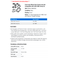 thumbnail image 2 of Front Axle Wheel Hub Control Arm Kit - Compatible with 2003 GMC Envoy XL, 2 of 2