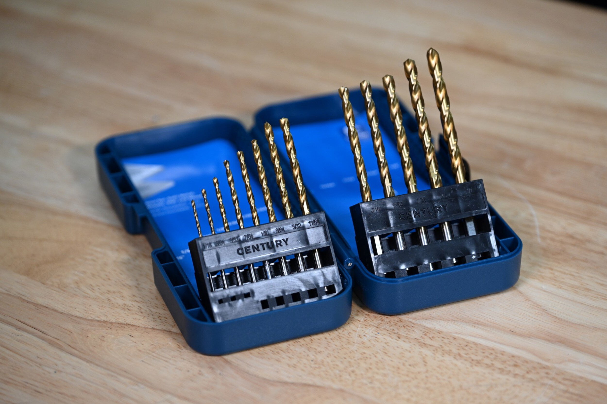 Century Drill & Too 88439 Titanium Drill Bit Set, 13-Piece