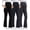Black/gray/deep gray(3 pack), variant on Beaisland Women's Plus Size Maternity Pants Casual Stretchy Comfy Lounge Leggings Over The Belly Yoga Work Dress Pants with Pockets 3-Pack