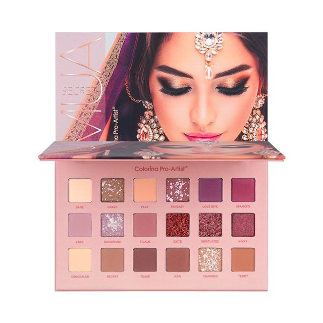 18 Colors Pigmented Eye Shadow Palettes Multi Reflective Pearls Eye Shadow Makeup palette Cosmetics