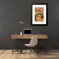 thumbnail image 4 of Strobridge and Co. Lith. 17x24 Black Modern Framed Museum Art Print Titled - John W. Isham's Celebrities (1896), 4 of 5