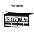 thumbnail image 4 of Sinyiin Personalize Sports Achievement Organizers Metal Wall Rack, 4 of 6