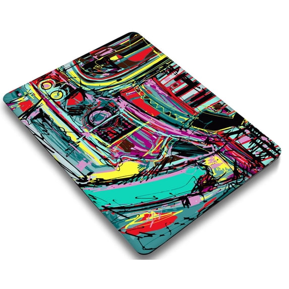KSK KAISHEK Hard Case Shell Cover for MacBook Pro 13" with No Touch Early Late 2012/2013/2014/2015 A1425/A1502, Colorful B 154
