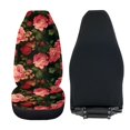 thumbnail image 6 of Psesaysky Rose Pattern Breathable Vehicle Seat Covers for Auto Interior, Polyester Fabric Anti-Scratch Front Seat Cover SUV, 6 of 9