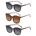 thumbnail image 1 of Gafas de sol de lectura LADEESSE UV400, paquete de 3 lectores solares, 1 of 6