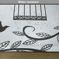 thumbnail image 6 of Ambesonne Birds Place Mats Set of 4, Branch of Floral Tree, Standard Size, Blue Black, 6 of 6