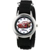 Disney Boys Cars Lightning McQueen Black Strap Time Teacher Watch