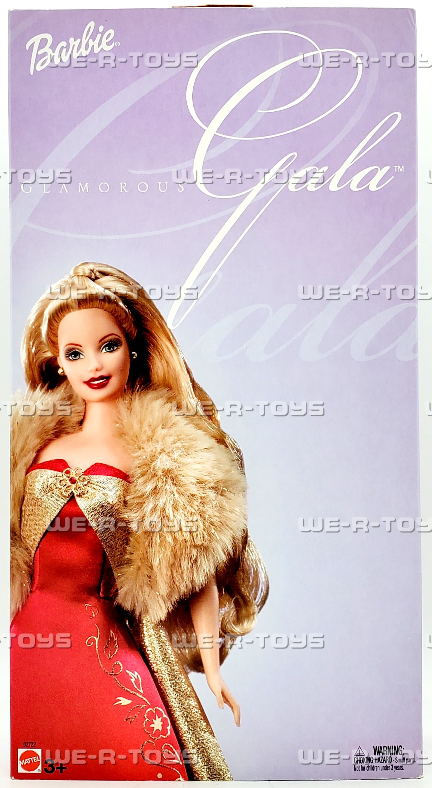 Glamorous Gala Barbie Doll Caucasian 2003 Mattel B2722