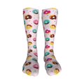 thumbnail image 5 of Yiaed Colorful Donuts Print Great elasticity Adult Stockings Sports socks for Men and Women-One Size, 5 of 8