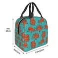 thumbnail image 3 of Disketp Fun Octopus for Insulated Lunch Bag for Women and Men, Perfect for Work, Hiking, Picnic, 3 of 8