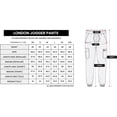 thumbnail image 5 of Members Only Men's Premium Drawstring Jogger Cargo Scrub Pants with 11 Pockets - Black - L, 5 of 6