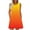 New1/Orange, variant on Otvok 2025 Womens Sleeveless Vacation Dress Round Neck Elegant Club Party Tunic Mini Dresses