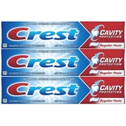 Crest Cavity Protection Regular Toothpaste 8.2 Oz (232G) - Pack Of 3