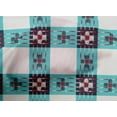 thumbnail image 4 of oneOone Cotton Poplin Fabric Check Ikat Print Fabric By The Yard 42 Inch Wide, 4 of 4
