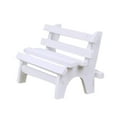 thumbnail image 1 of WRITWAA Mini Chairs Wood White 1Set Home Decoration for Friends Family, 1 of 8