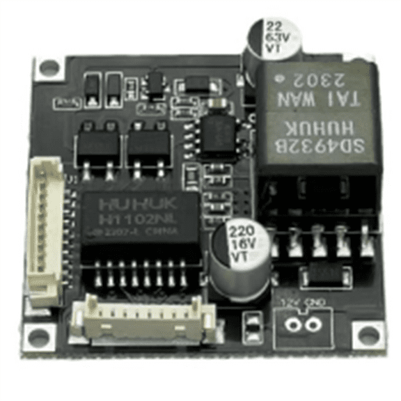 PoE Module Board for Security CCTV Network IP Cameras Power over Ethernet 12V 1A Output IEEE802.3af Compliant