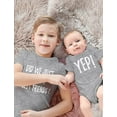 thumbnail image 2 of Big Brother/Sister Little Brother/Sister Set Gift For Siblings Baby & Toddler Child Gray 3T / Baby Gray 18M (12-18M), 2 of 10