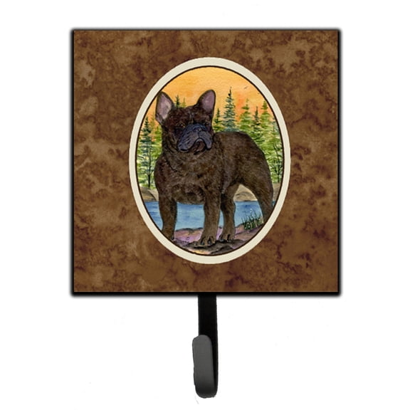 Carolines Treasures SS8597SH4 French Bulldog Leash Holder or Key Hook, Small, Multicolor